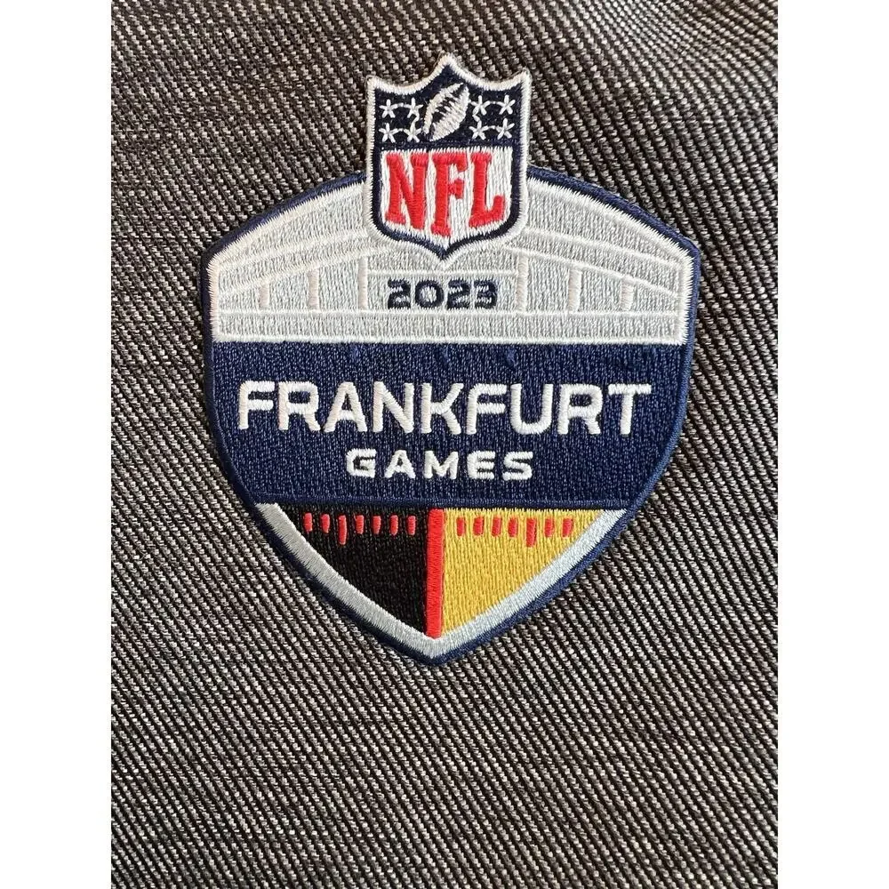 New Era NFL Frankfurt‎ Games 2023 Backpack Gray Black Logo Patch NWOT
